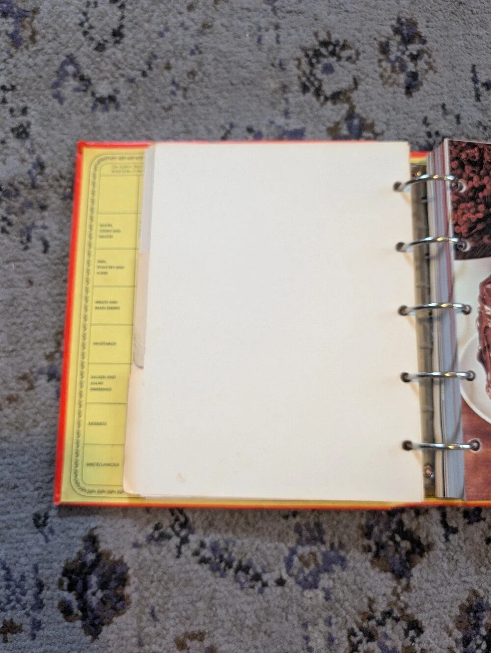 Vintage Betty Crocker Red Pie Cookbook 5-Ring HC 1978 Betty Crocker Kitchens